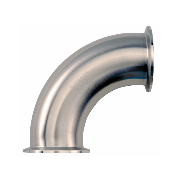 Sanitary Food Grade Fittings Elbow 90 Degree Tri-Clamp 4 316L #7 B2CMP-4-316L-7 - main